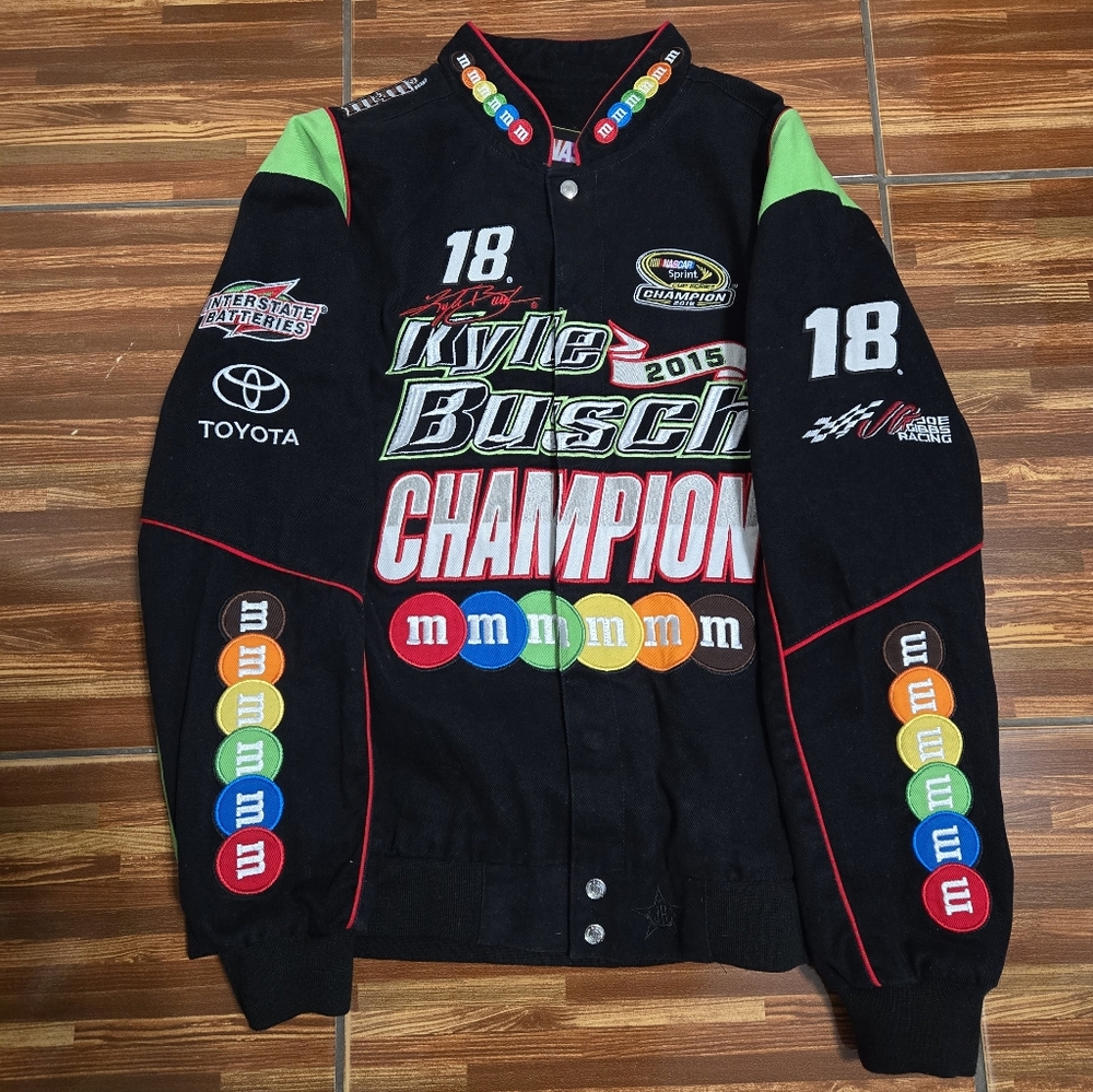 M&M's Racing Champion Black Racing Jacket